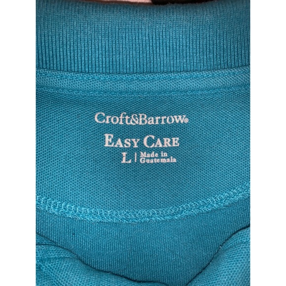 Croft & Barrow Blue Button Short Sleeve 💙 - Picture 14 of 14